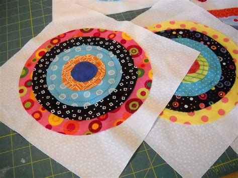 Quilt template for circle magic